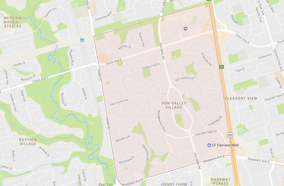 Mapa Arašidové okolí Toronto
