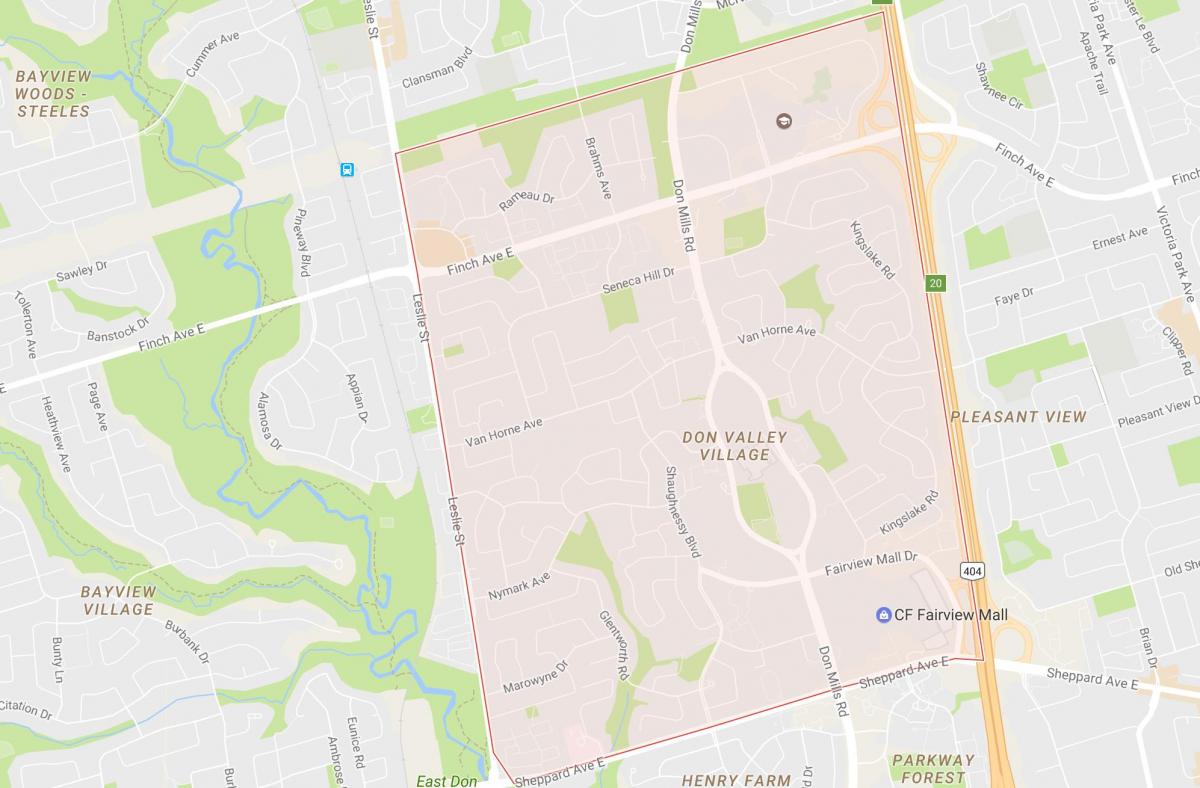Mapa Arašidové okolí Toronto