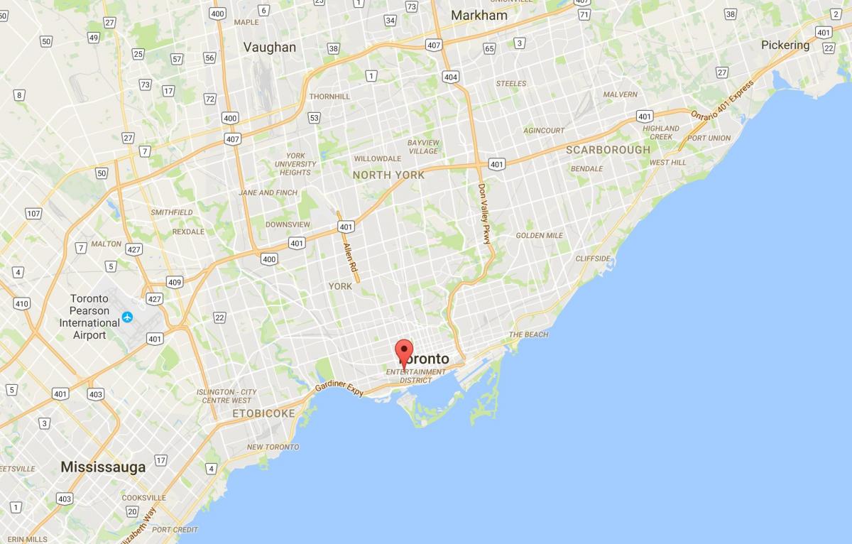 Mapa Módy Okres okres Toronto