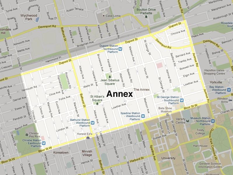 Mapa V Prílohe Toronto