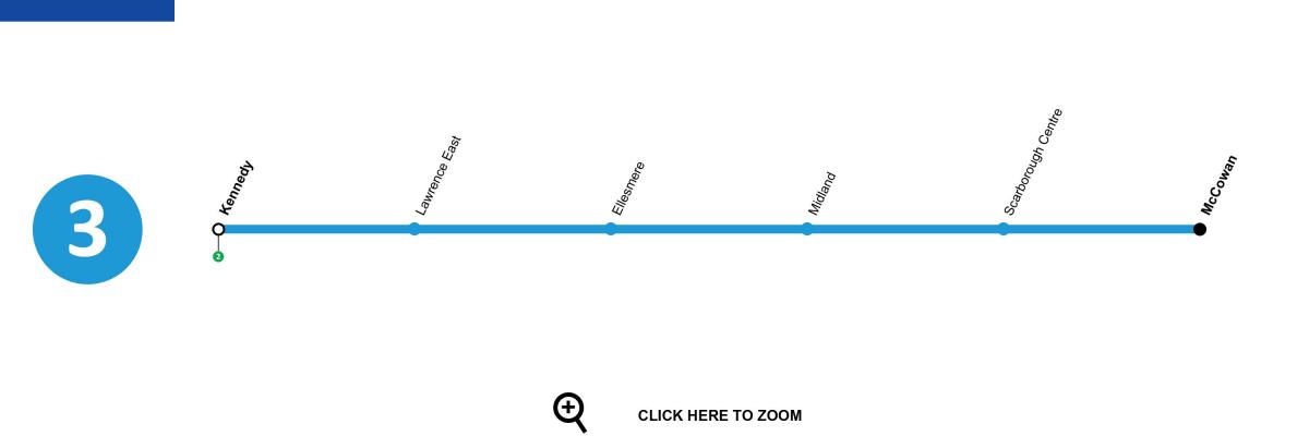 Mapu Toronto metro 3 Scarborough RT