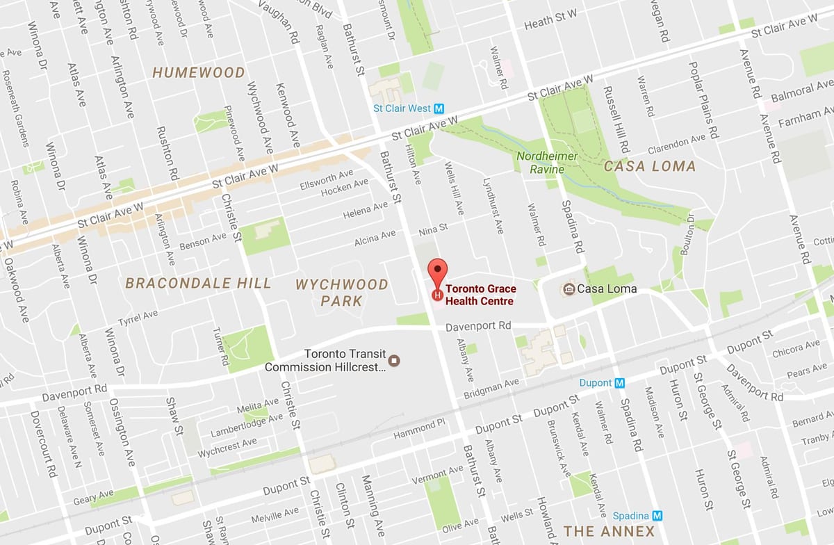 Mapu Toronto Milosť, Zdravotné Stredisko