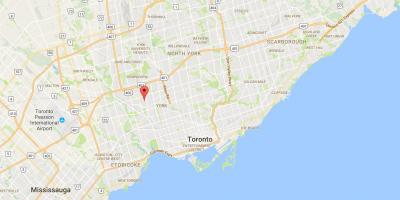 Mapa Amesbury okres Toronto