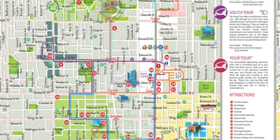 Mapa Eco kabíny zájazdy Toronto