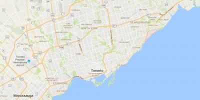 Mapa Guildwood okres Toronto