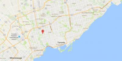 Mapu Mount Dennis okres Toronto