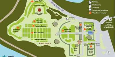Mapa RBG Laking Záhrada