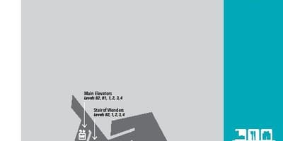 Mapa Royal Ontario Museum úroveň 4