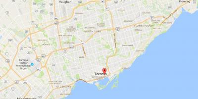 Mapu St. Lawrence okres Toronto