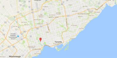 Mapa Starý Mlyn okolí Toronto