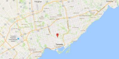 Mapa Summerhill okres Toronto