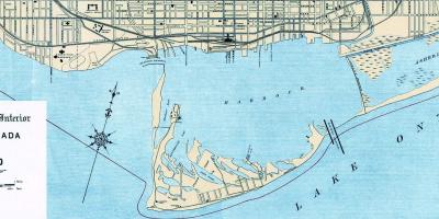 Mapu Toronto Harbour 1906