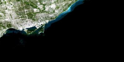 Mapu Toronto satelit